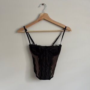 Out From Under Lace Bustier